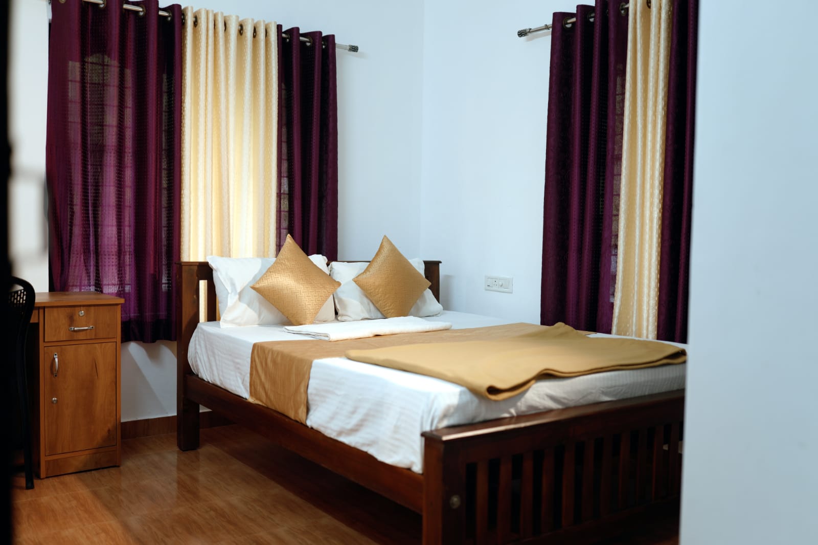 Classic Bedroom at Moonlit Homestay Munnar Kerala